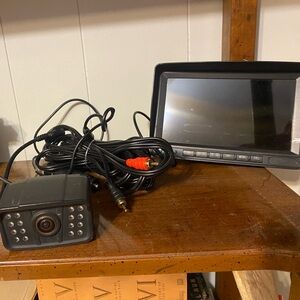 Black Backup Camera with Monitor